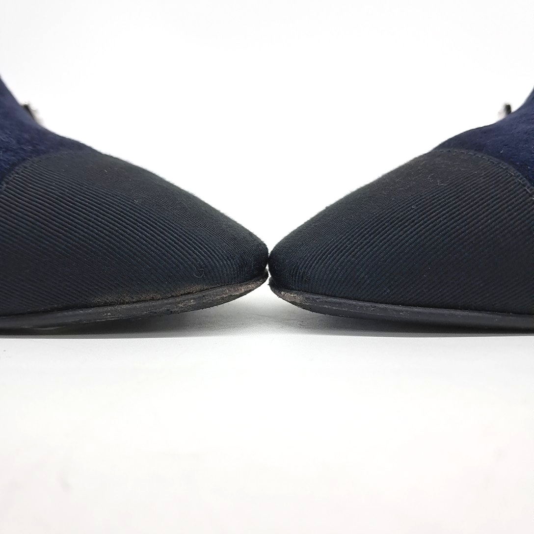 M CHANEL Suede Mule 121619 | eBay