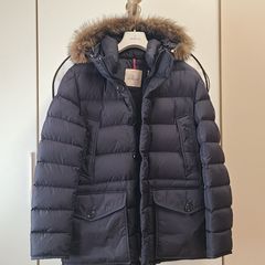 몽클레르 클루니 패딩 리얼퍼 4 사이즈 네이비