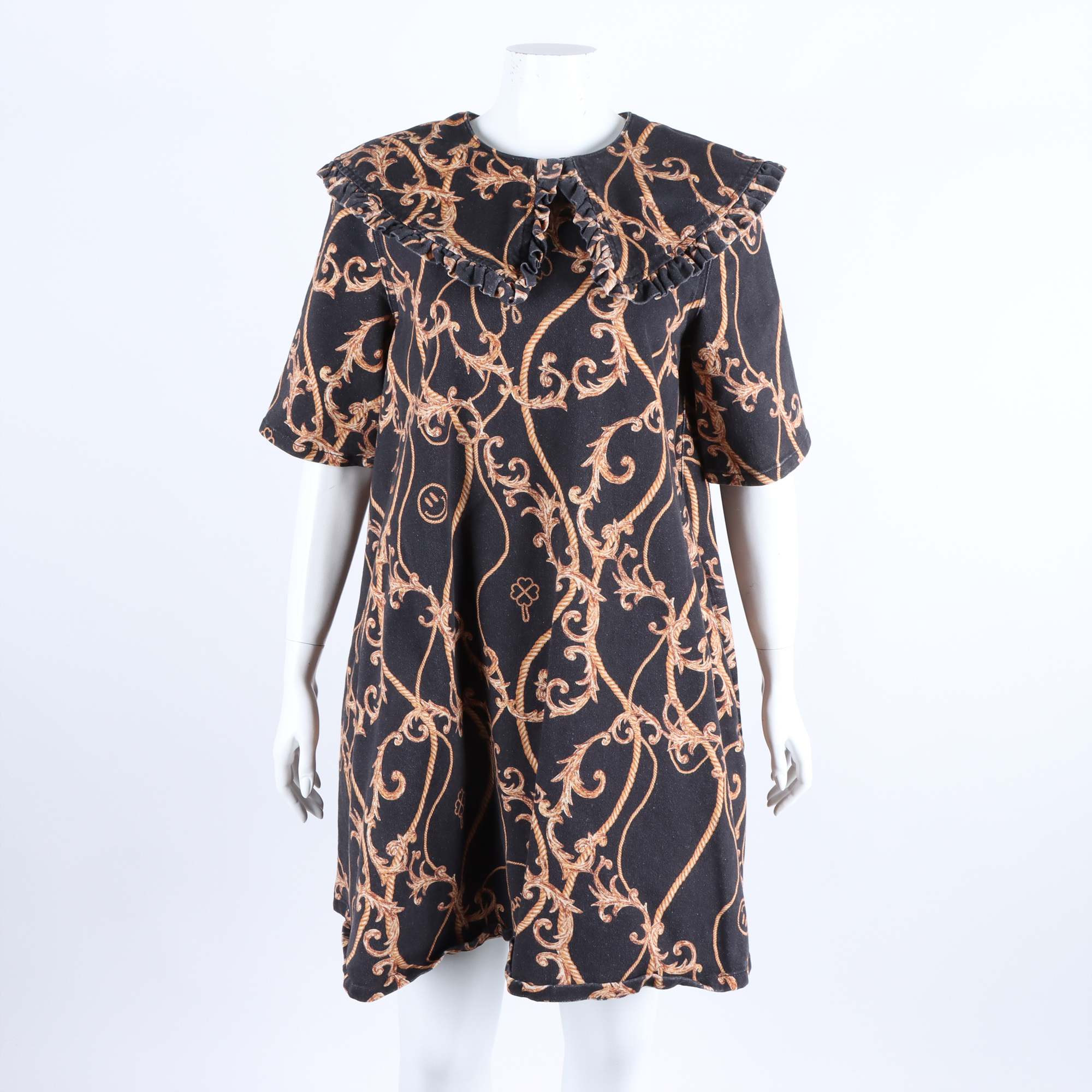 GANNI Denim Dress 121204 | eBay