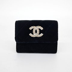 샤넬 벨벳 반지갑