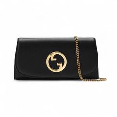 구찌 WOC 블론디 체인장지갑 레더 블랙 725215-UXX0G-1000