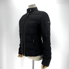 프라다 여성 바이커 숏패딩 점퍼