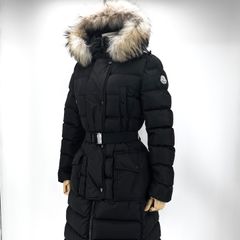 몽클레르 몽클레어 클로에 라쿤퍼 롱 패딩 점퍼