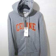 [새상품] 셀린느 코튼 플러스 로고 후드집업 S Size
