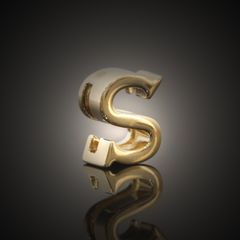 (중고명품악세서리)디올 MY ABC뱃지 S