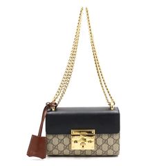 Gucci(구찌) 409487 패들락(패드락) 스몰 GG 골드 체인 숄더백 겸 크로스백aa49395