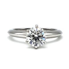 티파니 1.21ct 다이아 반지