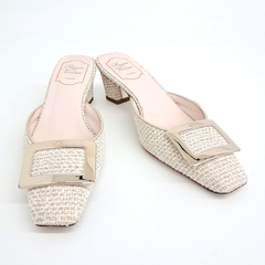 로저비비에 트위드 뮬