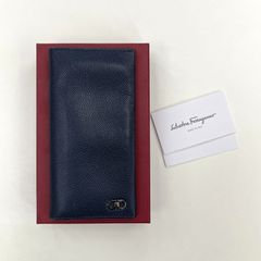 페라가모 남성 장지갑 네이비