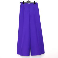 VALENTINO(발렌티노) 2B3RB5651CF 퍼플 가라바니 스트레이트 팬츠 여성바지aa52616