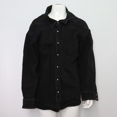 Balenciaga(발렌시아가) 471209 핀치 흑청 컬러 데님 오버핏 남여공용 셔츠 자켓aa52586
