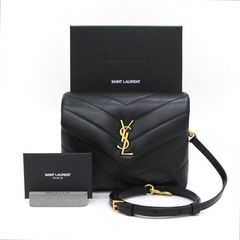 SAINT LAURENT(생로랑) 678401 금장 모노그램 미니 토이 루루 숄더백 겸 크로스백aa52706