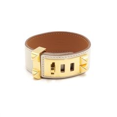 Hermes(에르메스) 콜리에 드 시앙 T2 골드메탈 브레이슬릿 팔찌aa52700