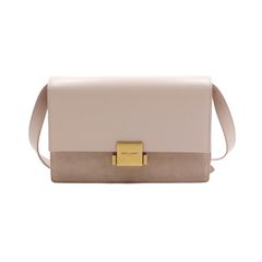 SAINT LAURENT(생로랑) 482044 핑크 레더 벨샤스 미듐 사첼 숄더백 겸 크로스백aa52744