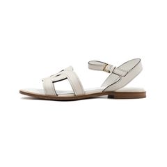Tod`s(토즈) XXW70K0IJ00 화이트 레더 케이트 여성 뮬 샌들 슬리퍼aa52772