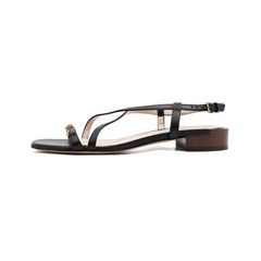 Tod`s(토즈) XXW01L0IB00 블랙 레더 여성 스트랩 샌들aa52775