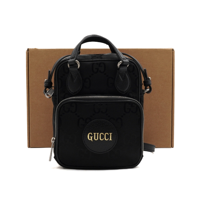 Gucci(구찌) 625850 블랙 GG 오프 더 그리드 남여공용 핸들 토트백 겸 숄더백 크로스백aa52899 - 구구스 정품