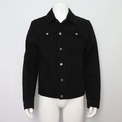 MSGM(엠에스지엠) 2240MH03LX 블랙 백로고 데님 남성 자켓aa52993