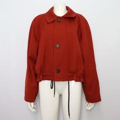 Tod`s(토즈) X1W12470040 레드 울 크롭 여성 사파리 자켓aa53060
