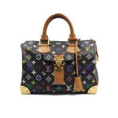 Louis Vuitton(루이비통) M92642 모노그램 블랙멀티 스피디30 토트백aa53049