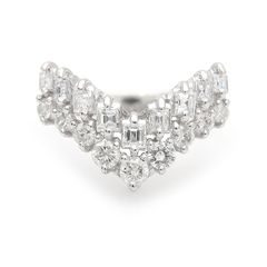 플래티늄 다이아 반지