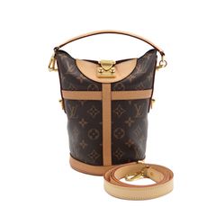 Louis Vuitton(루이비통) M43587 모노그램 캔버스 버킷 더플백 토트백 겸 숄더백aa53083