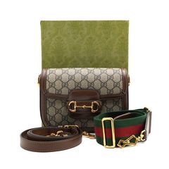 Gucci(구찌) 658574 홀스빗 1955 레더 미니 숄더백 겸 크로스백aa53074