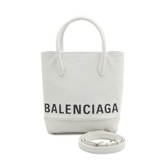 Balenciaga(발렌시아가) 596159 화이트 VILLE 빌토트 XXS 토트백 겸 크로스백aa53423