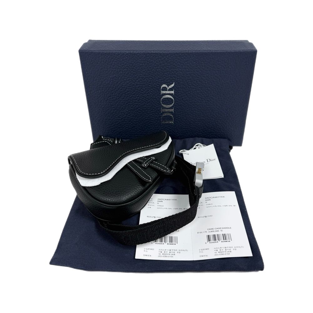 Christian Dior 크리스찬 디올 디올 새들 나노 벨트백 그레인드 카프스킨 2ADCA441YKK 상품 이미지 2