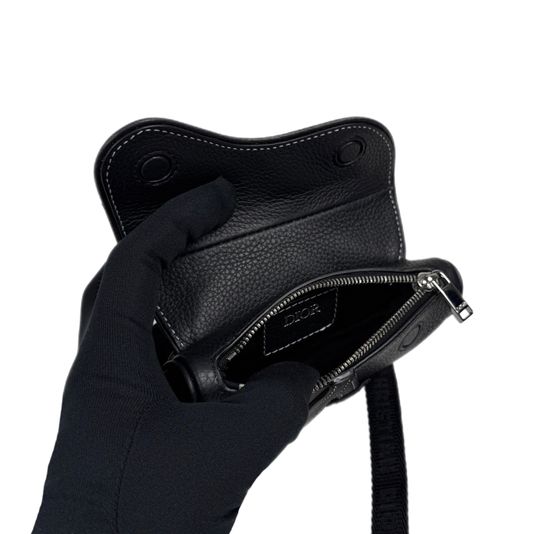 Christian Dior 크리스찬 디올 디올 새들 나노 벨트백 그레인드 카프스킨 2ADCA441YKK 상품 이미지 10