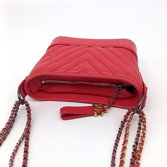 Chanel 샤넬 쉐브론 가브리엘 호보백 스몰 A91810 상품 이미지 5