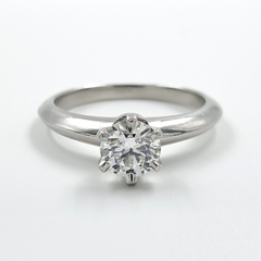 티파니 0.62ct 다이아 반지