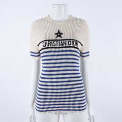 크리스찬 디올 반소매 니트