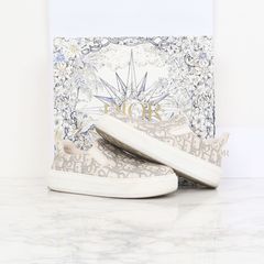 디올 솔라 슬립온 스니커즈 디올 오블리크 그레이 스톤 KCK298OBE-S33G 36.5 사이즈