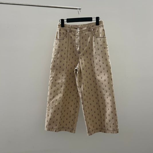 Hermes 에르메스 홀스빗 와이드 카펜터 데님팬츠 상품 이미지 1