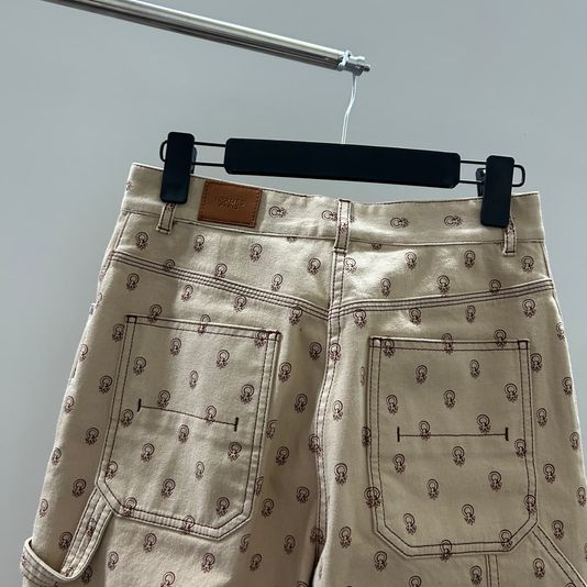 Hermes 에르메스 홀스빗 와이드 카펜터 데님팬츠 상품 이미지 5