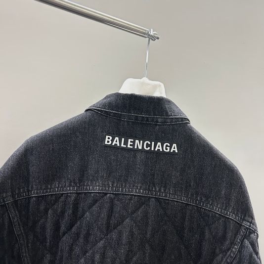 Balenciaga 발렌시아가 머플러 레이어드 데님자켓 상품 이미지 6