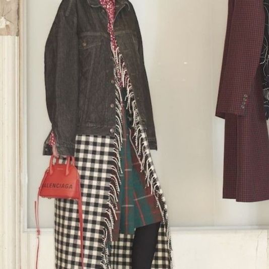 Balenciaga 발렌시아가 머플러 레이어드 데님자켓 상품 이미지 9