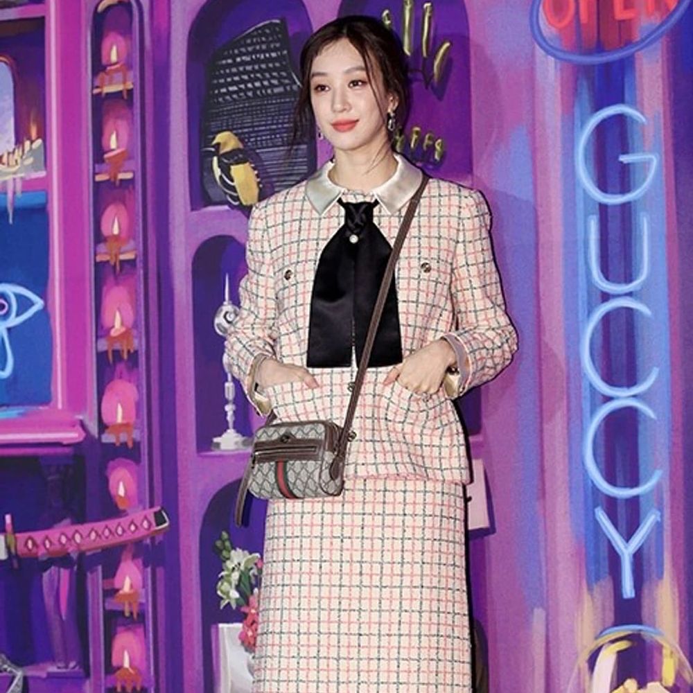 Gucci 구찌 체크 트위드 투피스 상품 이미지 7