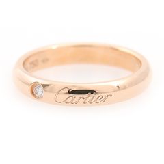 까르띠에 1P 다이아 로고 반지