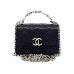샤넬 코코 탑핸들 미니 체인 크로스백 AP2758