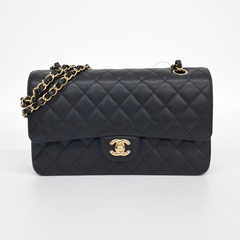 샤넬 캐비어 클래식 미듐 A01112