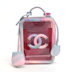 샤넬 PVC 코스메틱백