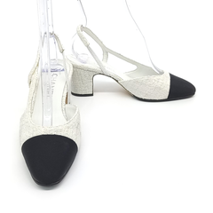 샤넬 투톤 슬링백