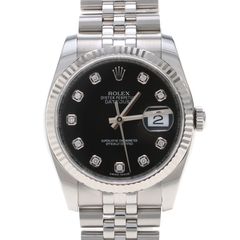 롤렉스 데이트저스트 다이아 스틸 시계 (116234)
