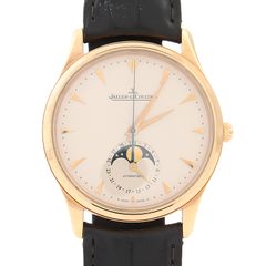 예거르꿀뜨르 마스터 울트라 씬 문페이즈 골드 시계 (Q1362520)