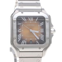 까르띠에 산토스 스틸 시계 (WSSA0064)