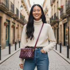 구찌 여자숄더백 GG 베니티 미니 루스앙코라 795058 FADM0 6242