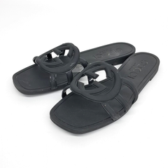 구찌 인터로킹 G 슬리퍼