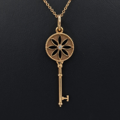 티파니 다이아 데이지 목걸이